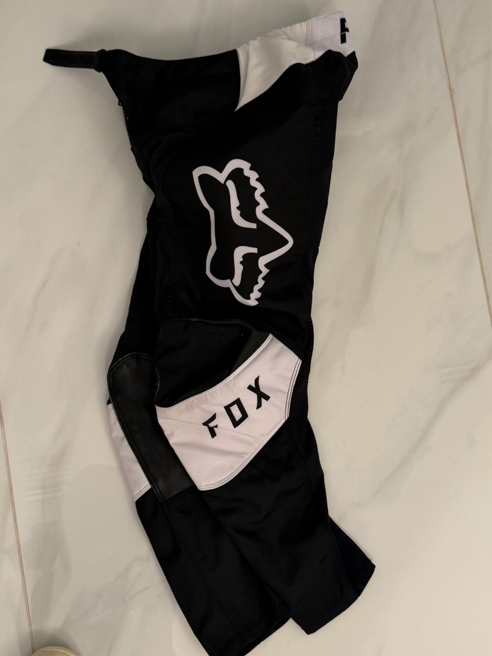 Fox Black and White Kids Motocross Shorts